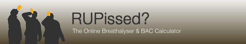 R U Pissed? - Online Breathalyzer And Blood Alcohol Content Calculator