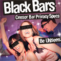 Black Bar Glasses