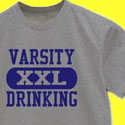 Varsity Drinking T-Shirt